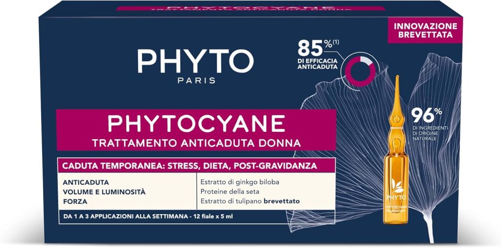 Phyto Phytocyane Trattamento Anticaduta in Fiale
